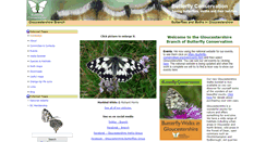 Desktop Screenshot of gloucestershire-butterflies.org.uk